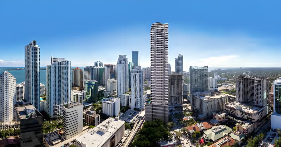 Brickell Flatiron, Miami, developer rendering