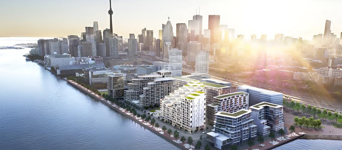 Aquabella Bayside, Toronto, developer rendering